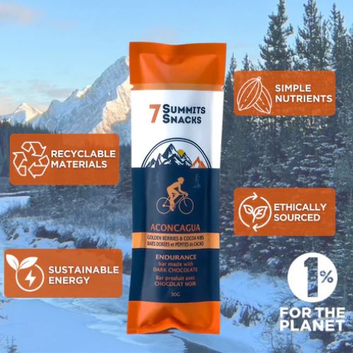 Aconcagua Dark Chocolate Endurance Bar by 7 Summits Snacks - Image 5