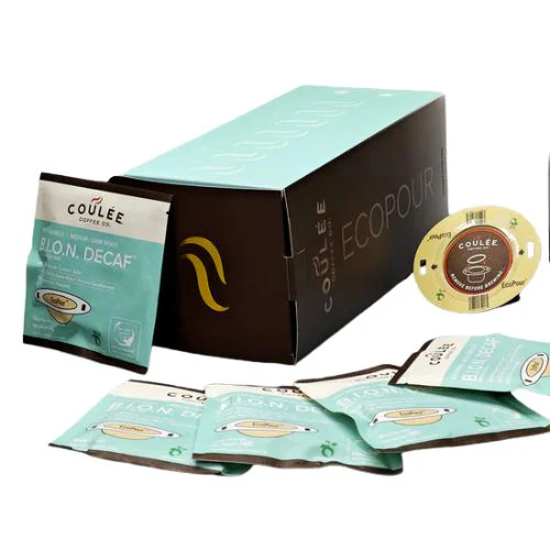 B.I.O.N. Medium Roast Decaf Coffee Coulée Coffee