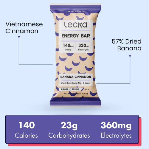 Banana Cinnamon Energy Bars by Lecka - Image 4