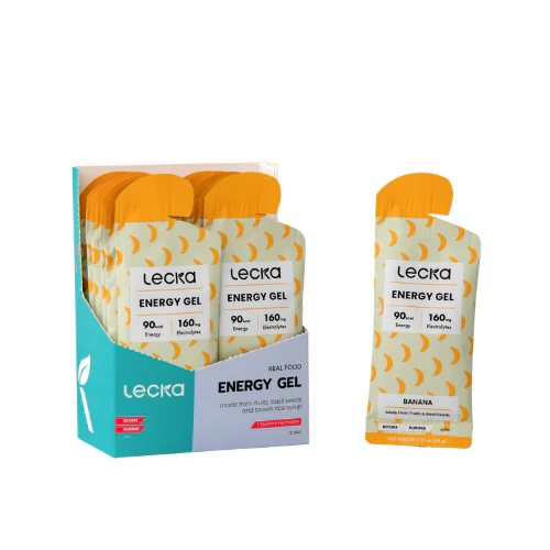 Banana Energy Gels by Lecka