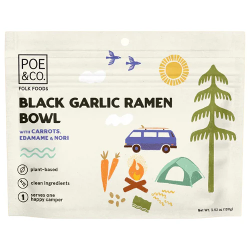 Black Garlic Ramen Bowl by Poe & Co. Folk Foods