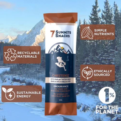 Carstensz Coffee & Vanilla Chocolate Endurance Bar by 7 Summits Snacks - Image 5