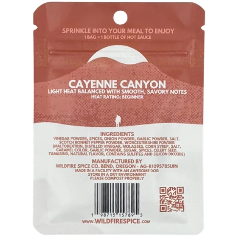 Cayenne Canyon Powdered Hot Sauce by Wildfire Spice Co. - Image 3