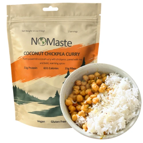 Coconut Chickpea Curry with Rice by NOMaste