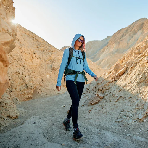 Women's Solstice Lightweight Wool Hoodie by Ridge Merino - Image 7