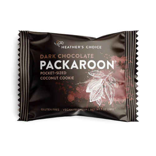Dark Chocolate Packaroons by Heather's Choice