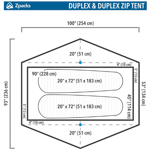 Duplex Classic Tent by Zpacks - Image 9