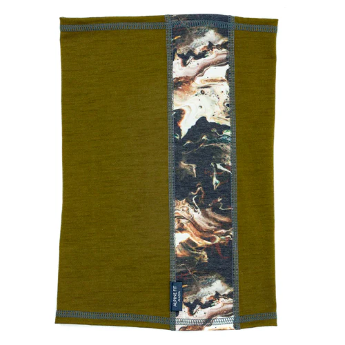 Geo Merino Wool Neck Gaiter by Alpine Fit - Image 5