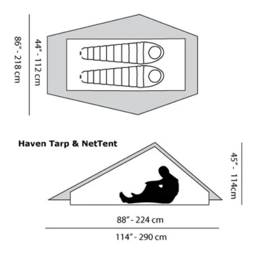 Haven Two Person Ultralight Tent by Six Moon Designs - Image 7