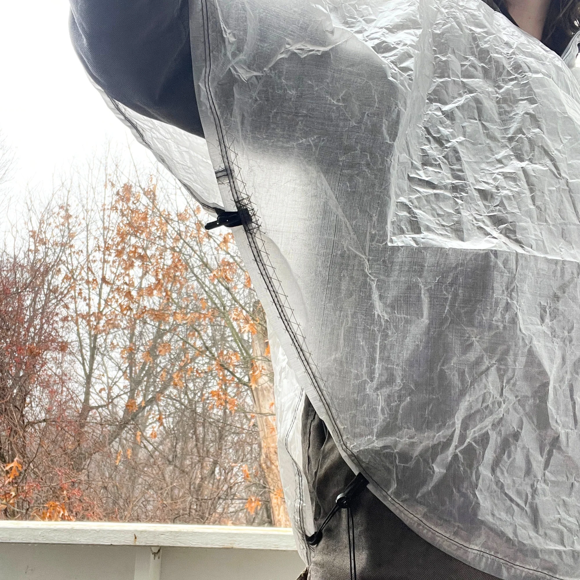 Dyneema Hooded Half-Poncho by MooseTrack Packs - Image 10