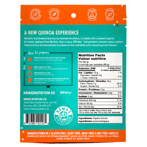 Instant Quinoa by Nomad Nutrition - Image 2