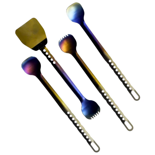 Long Titanium Spork by Brautigam Expedition Works - Image 7