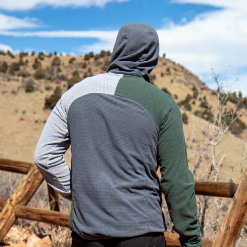 Men's Half Zip Fleece Ultralight Pullover by SkyGOAT - Image 6