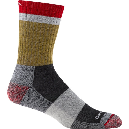 Men's Heady Stripe Micro Crew Lightweight Hiking Sock by Darn Tough