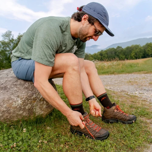 Men's Hiker Micro Crew Midweight Hiking Sock by Darn Tough - Image 6