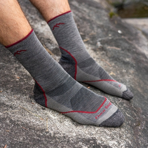 Men's Light Hiker Micro Crew Lightweight Hiking Sock by Darn Tough - Image 8