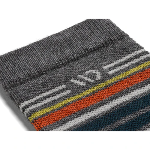 Men's Multi Stripe Cushioned Micro Crew Socks by WIDE OPEN Socks - Image 5
