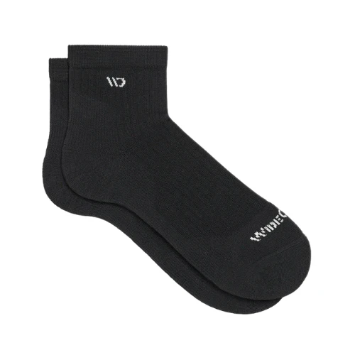 Men's Solid Cushioned Quarter Crew Socks by WIDE OPEN Socks - Image 2