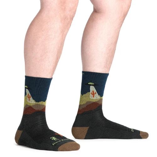 Men's Spaced Out Micro Crew Lightweight Hiking Sock by Darn Tough - Image 3