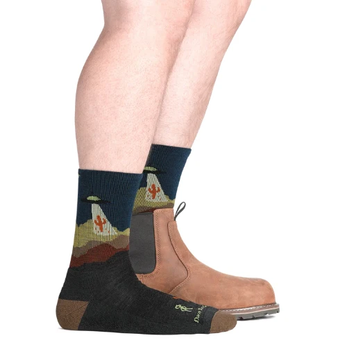 Men's Spaced Out Micro Crew Lightweight Hiking Sock by Darn Tough - Image 4