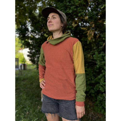 Microgrid Hoodie by Sambob - Image 9