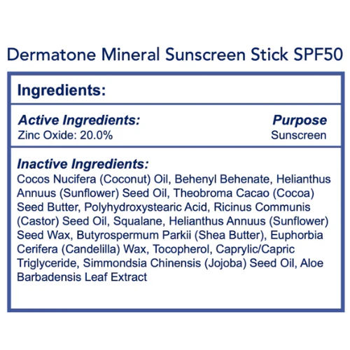Mineral Sunscreen Stick SPF 50 by Dermatone - Image 6
