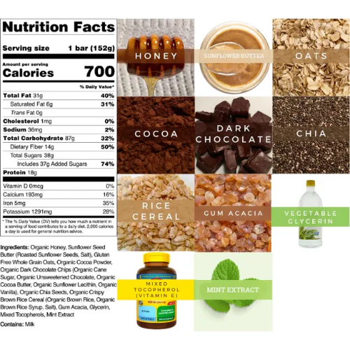 Mint Chocolate Chip Meal Bar by Range - Image 3