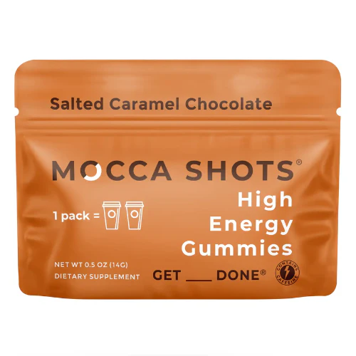 Mocca Shots: High Energy Gummies with Caffeine by Seattle Gummy Company