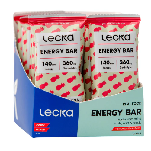 Pineapple Banana Energy Bars by Lecka