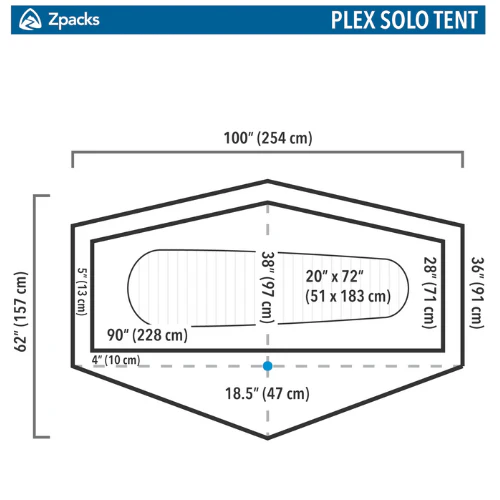 Plex Solo Tent by Zpacks - Image 8