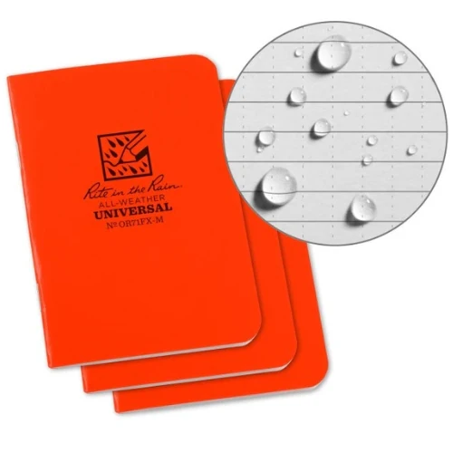 Stapled All-Weather Notebooks (3-pack) by Rite in the Rain