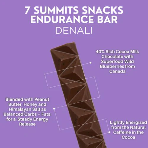 The Denali PB&J Chocolate Endurance Bar by 7 Summits Snacks - Image 3