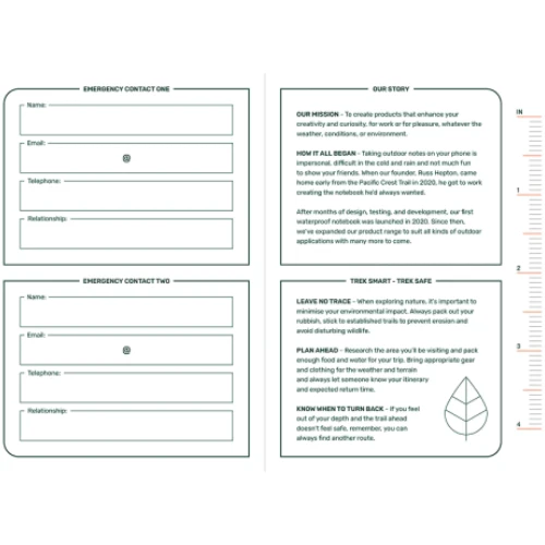 Thru Memo Waterproof Notebooks by thrunotes - Image 15