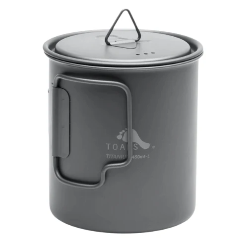 Titanium 450ml Cup w/Lid (Ultralight Version) by TOAKS - Image 3