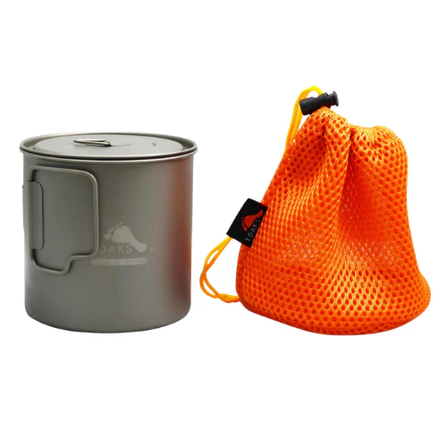 Titanium 650ml Pot (Ultralight Version) by TOAKS - Image 2