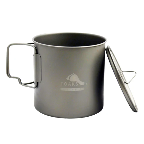Titanium 650ml Pot (Ultralight Version) by TOAKS - Image 3
