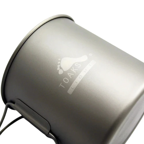 Titanium 650ml Pot (Ultralight Version) by TOAKS - Image 5