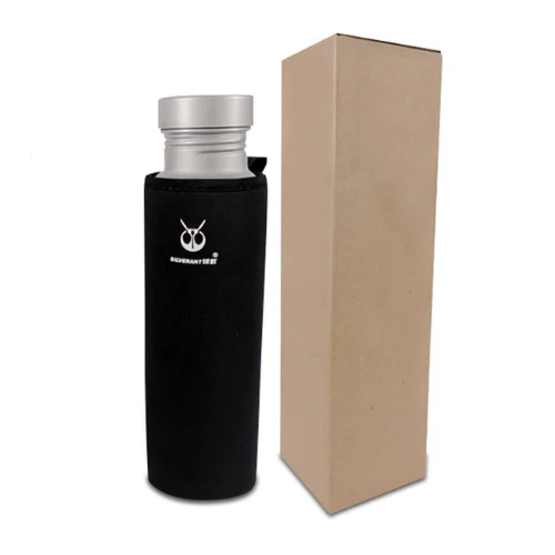 Titanium 800ml Screw Top Clip Bottle by SilverAnt - Image 7