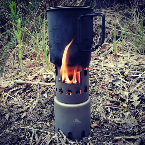 Titanium Backpacking Wood Burning Stove small (STV-12) by TOAKS - Image 7
