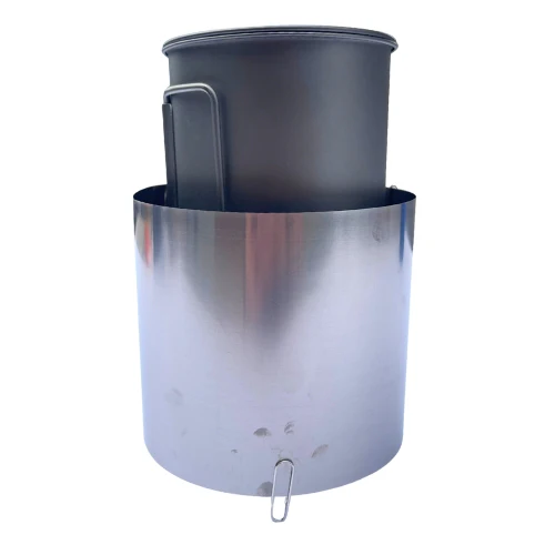 Adjustable Titanium Windscreen by QiWiz UL Gear