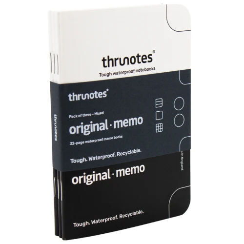 Original Waterproof Memo Notebooks by thrunotes