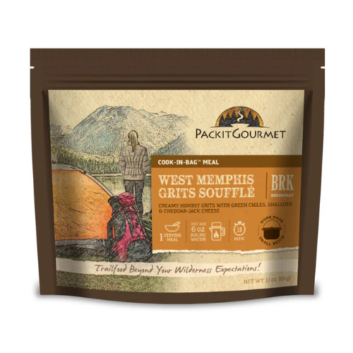 West Memphis Grits Soufflé by Packit Gourmet