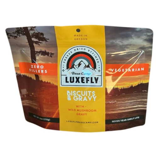 Mushroom Biscuits & Gravy by Luxefly BaseCamp