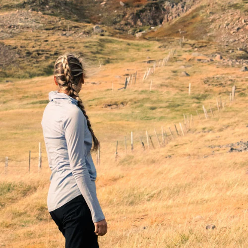 Women's 100% Merino Lightweight Hoodie by Wūru Wool - Image 3
