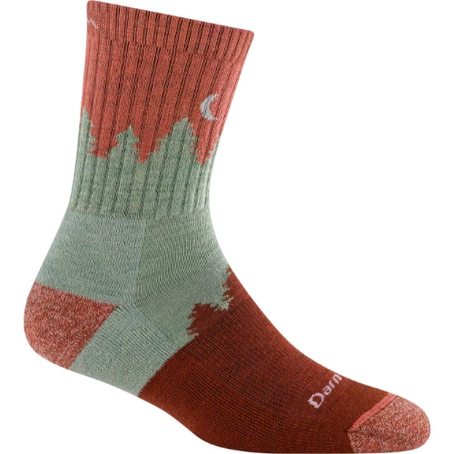 Women's Treeline Micro Crew Midweight Hiking Sock by Darn Tough - Image 2
