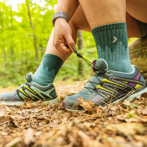 Women's Treeline Micro Crew Midweight Hiking Sock by Darn Tough - Image 4