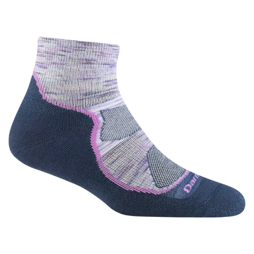 Women's Light Hiker Quarter Lightweight Hiking Sock by Darn Tough - Image 7