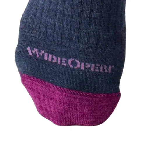 Women's Multi Stripe Cushioned Micro Crew Socks by WIDE OPEN Socks - Image 8