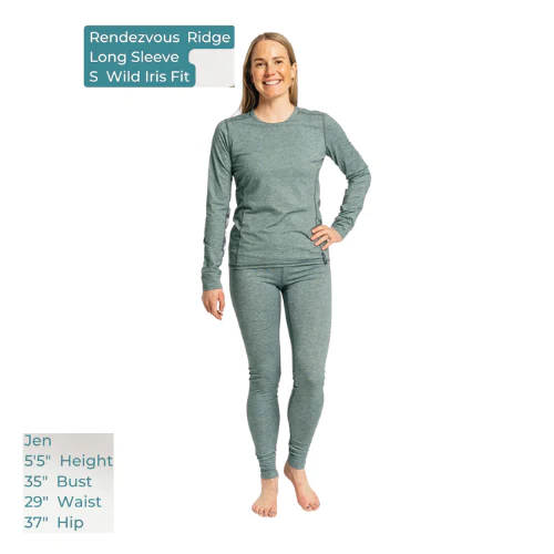 Women's Rendezvous Ridge Long Sleeve by Alpine Fit - Image 10