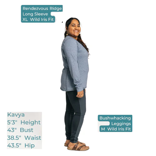 Women's Rendezvous Ridge Long Sleeve by Alpine Fit - Image 19